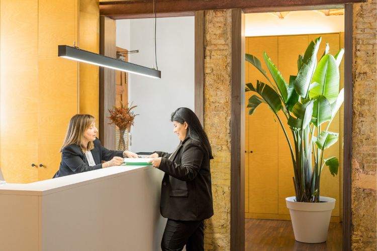 GRÀCIACALBET Recepción con Mayte Jordan y Judit Cases